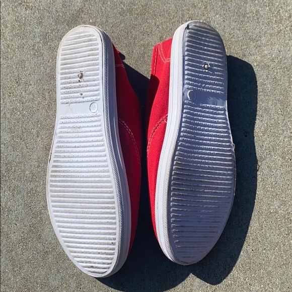 Charlotte Russe Red Sneakers - Picture 3 of 5
